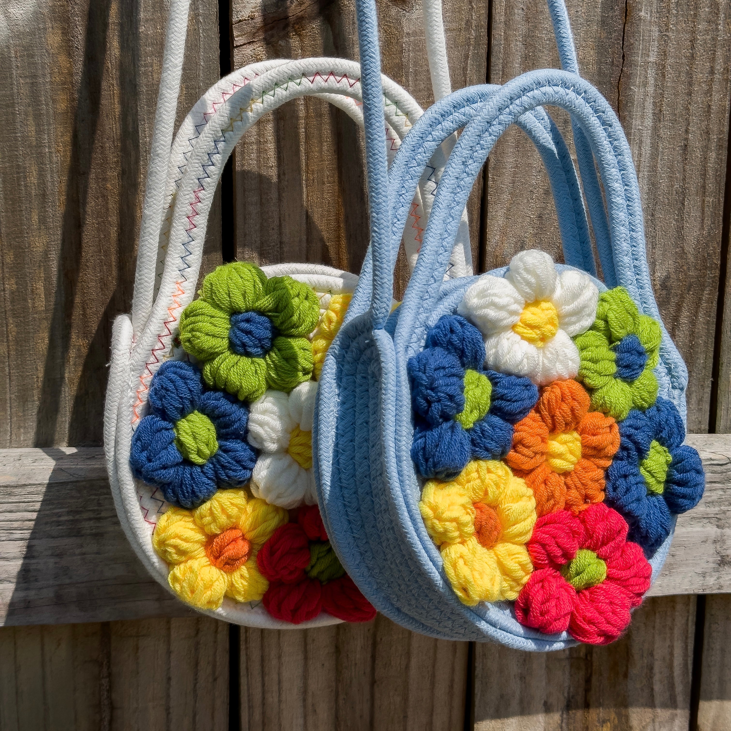 Crochet round bag online