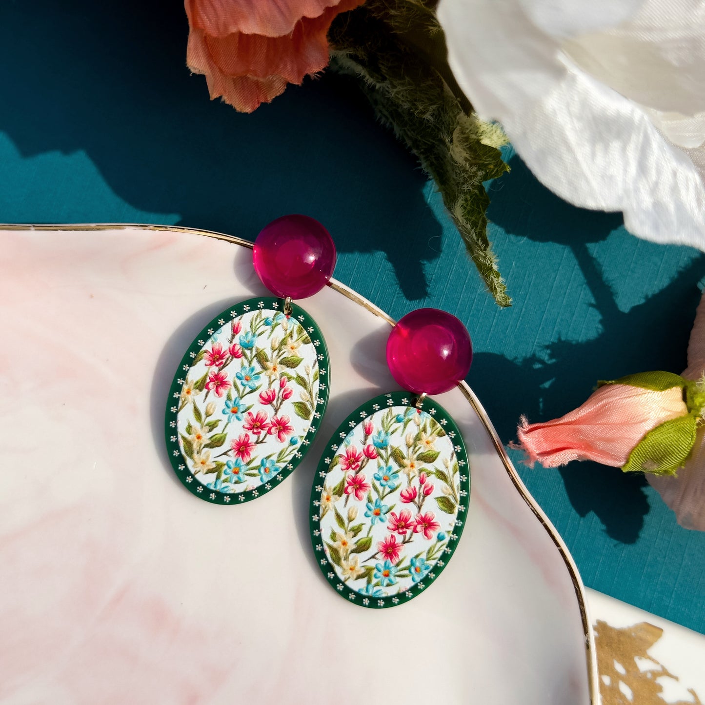 Vintage Garden Earrings