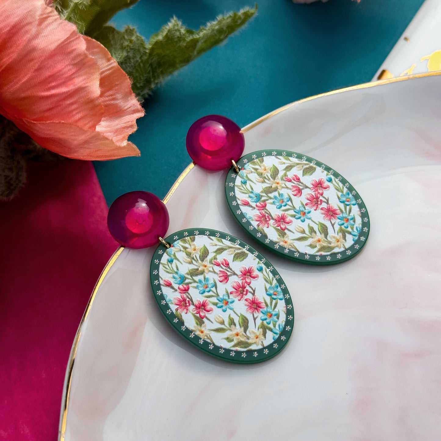 Vintage Garden Earrings