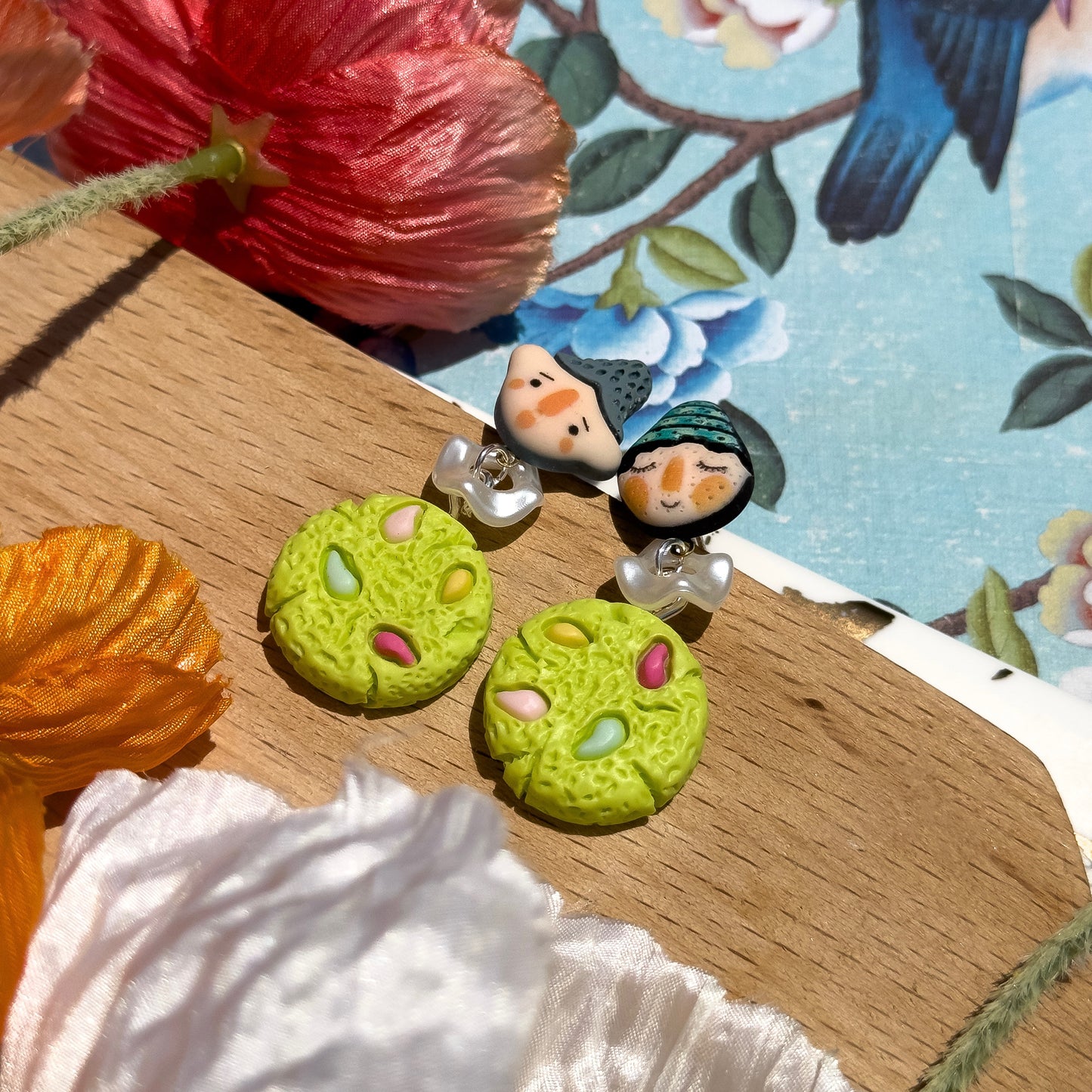 Whimsical Doll Earrings